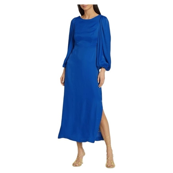 NWT Farm Rio Open-Back Midi-Dress - Picture 1 of 11